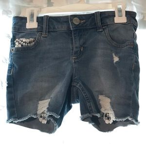 Girls Denim Shorts